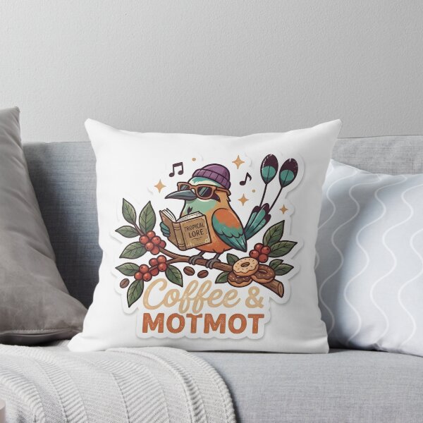 Item preview, Turquoise Browed Motmot Guardabarranco Tropical Bird T-Shirt designed and sold by maykgg.