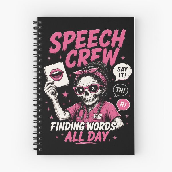 Item preview, Speech Crew SLP Finding Words All Day Skeleton designed and sold by markymaarty.
