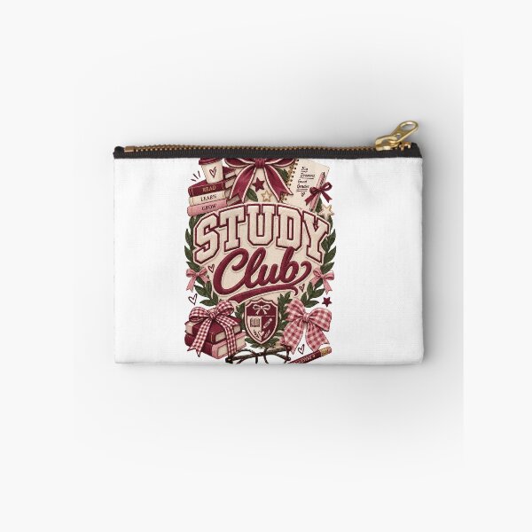 Item preview, Study Club | Preppy Coquette School Book Lover Design designed and sold by Sunday.Supply.