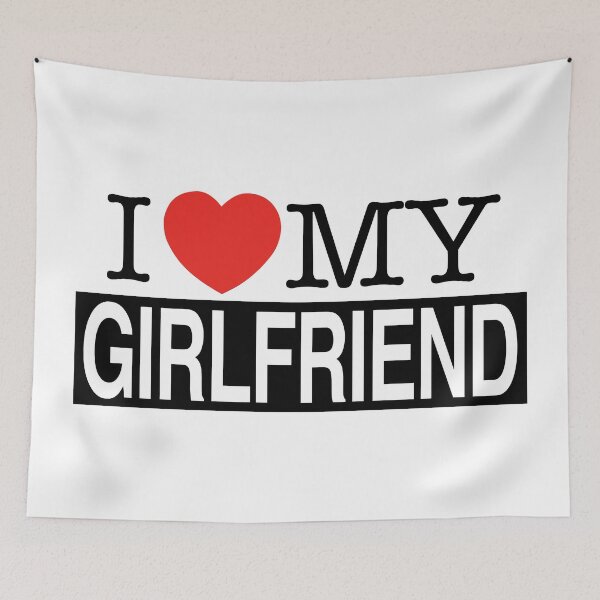 Item preview, I Love My Girlfriend - I Heart My Girlfriend, Valentine Gift designed and sold by DGMaxShop.