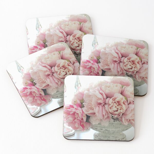 Item preview, Elegant bouquet - Pale pink peonies in a vase - Pink academia designed and sold by Dany and Dom.