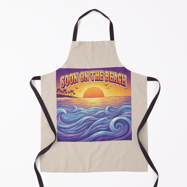 Item preview, Soon on the Beach – Summer Vacation Sunset Beach Travel Design designed and sold by WordPlayStudio.