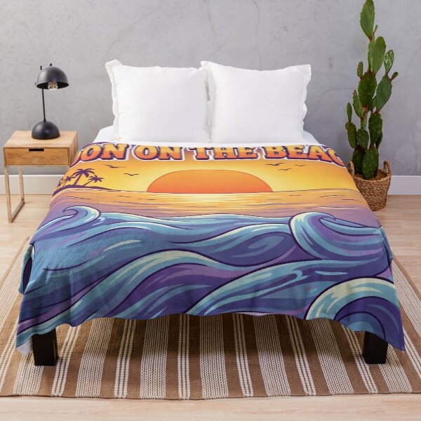 Item preview, Soon on the Beach – Summer Vacation Sunset Beach Travel Design designed and sold by WordPlayStudio.