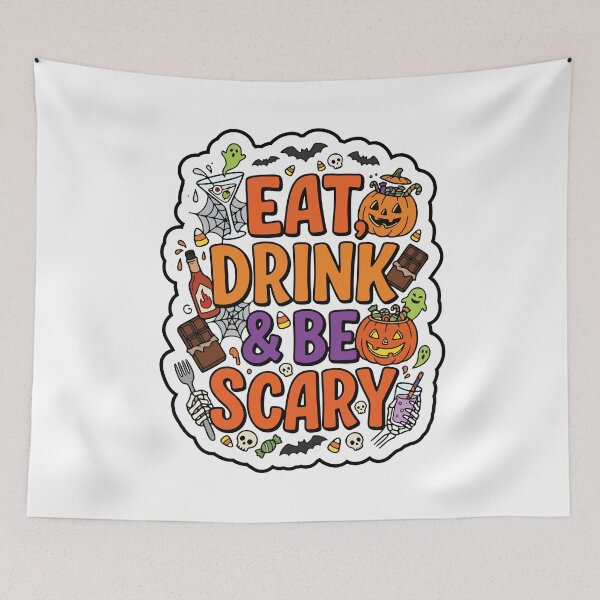 Item preview, Eat, Drink, & Be Scary designed and sold by jlStopMedia.