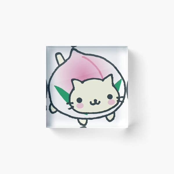 Item preview, Nyan Nyan Nyanko Peach Bun designed and sold by taroxstudio.