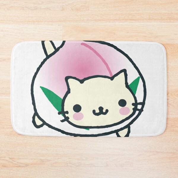 Item preview, Nyan Nyan Nyanko Peach Bun designed and sold by taroxstudio.