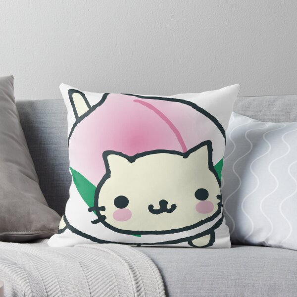 Item preview, Nyan Nyan Nyanko Peach Bun designed and sold by taroxstudio.