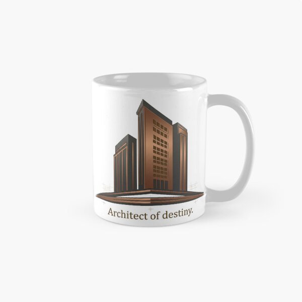 Item preview, Architect of Destiny Modern Skyscraper Architecture Design designed and sold by Unique Gifts For Your Profession!.