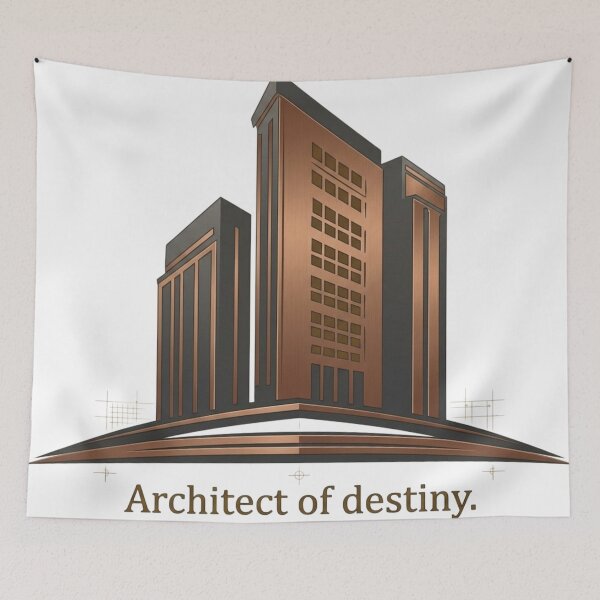 Item preview, Architect of Destiny Modern Skyscraper Architecture Design designed and sold by Unique Gifts For Your Profession!.