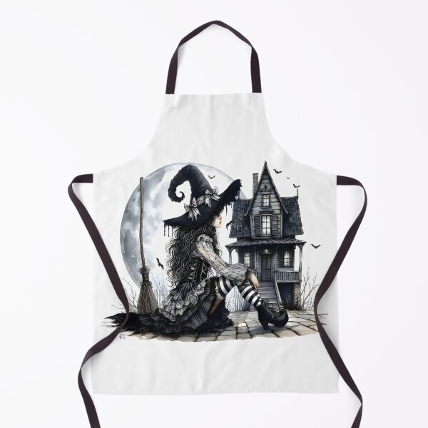 Item preview, Whimsical Witch - Full Moon designed and sold by JacquiTaylorArt.