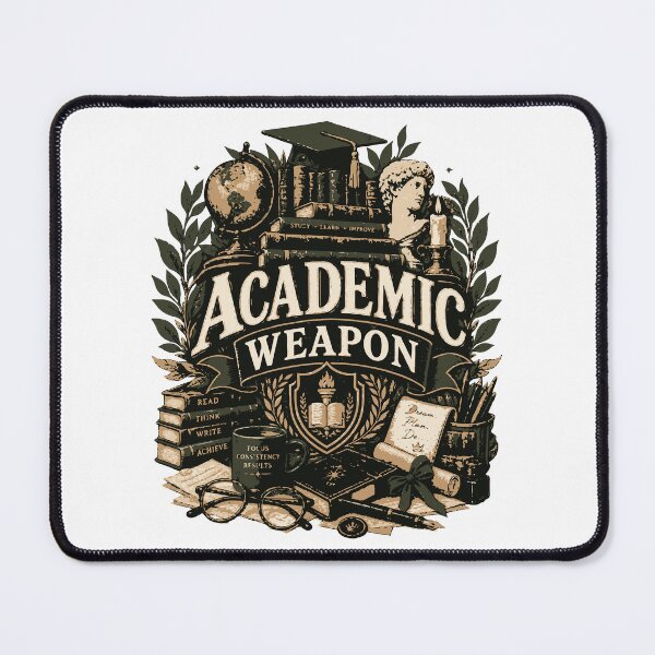 Item preview, Academic Weapon | Dark Academia Study Student Design designed and sold by Sunday.Supply.