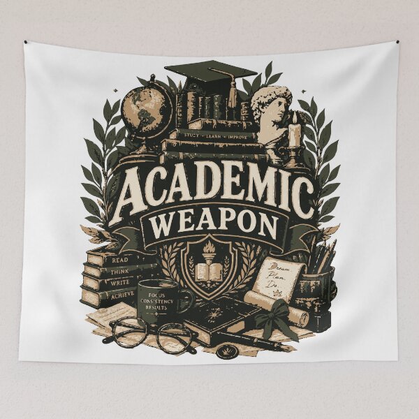 Item preview, Academic Weapon | Dark Academia Study Student Design designed and sold by Sunday.Supply.