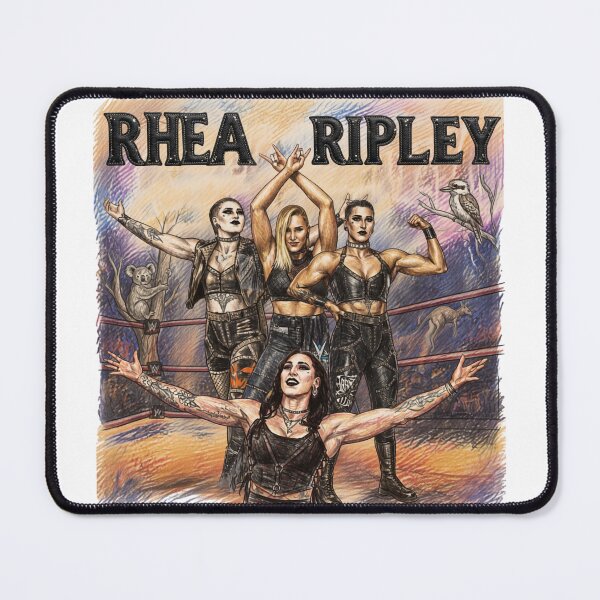 Item preview, Rhea Ripley - Collage (Version 2) designed and sold by LoveSomethingDifferent.
