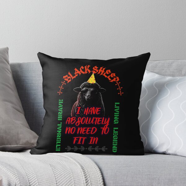 Item preview, Black Sheep Legend Digital AI Art  Collor 23 designed and sold by GoGreenlove.