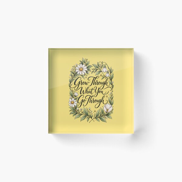 Item preview, Grow Through What You Go Through designed and sold by Elly-91.