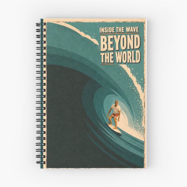 Item preview, Inside the Wave Beyond the World Surf Art designed and sold by Bizu Digitalart.