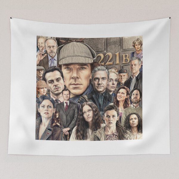 Item preview, Sherlock - Collage designed and sold by LoveSomethingDifferent.