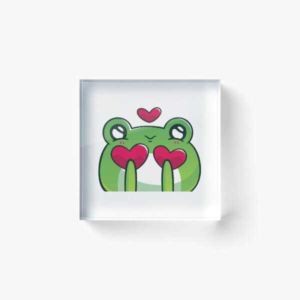 Item preview, Fall in love frog Emotes designed and sold by ehynes2s.