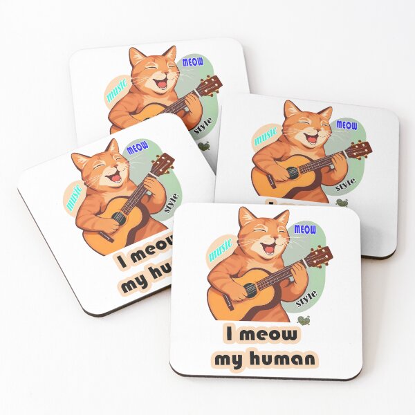Item preview, Happy Guitar Cat designed and sold by say_li03.