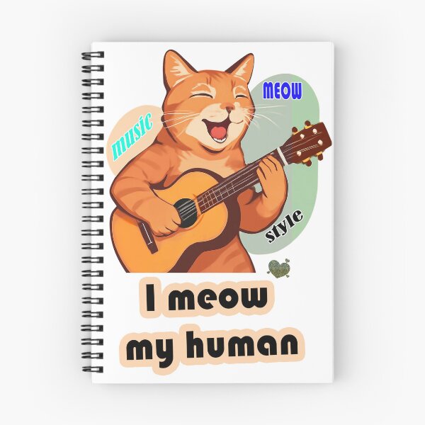 Item preview, Happy Guitar Cat designed and sold by say_li03.