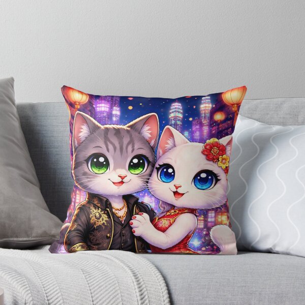 Item preview, The Hong Kong Cats in Love designed and sold by Meow Story .