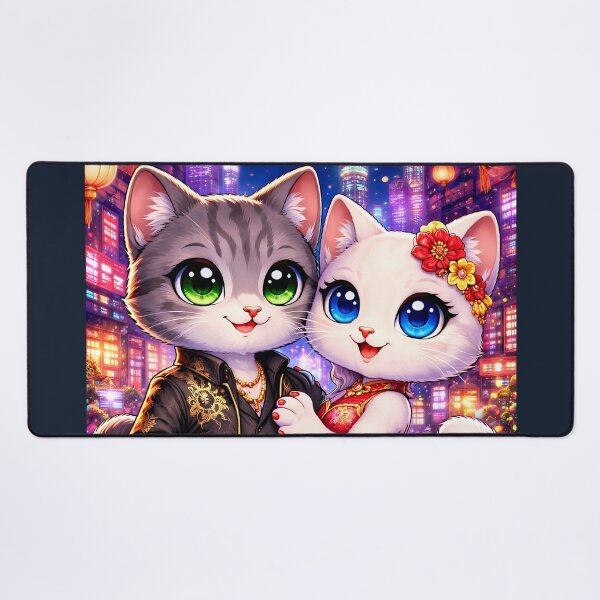 Item preview, The Hong Kong Cats in Love designed and sold by Meow Story .