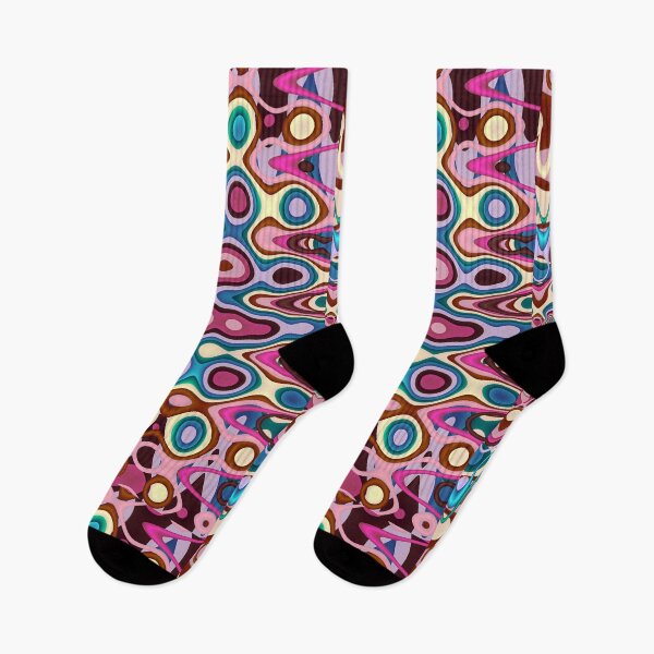 Item preview, Psychedelic Lava Wavy Ripple Pattern Artwork designed and sold by pinkal.