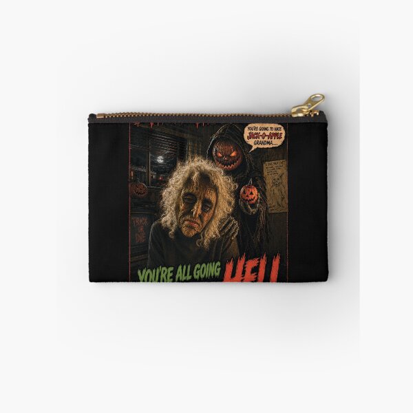 Item preview, Angry trailer park Grandma hates Halloween. You're going to Hell designed and sold by Jackoapple.