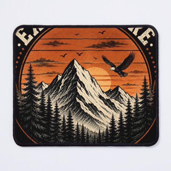 Item preview, Explore More Live Bold Vintage Wilderness Adventure designed and sold by TeeVibeHaus.