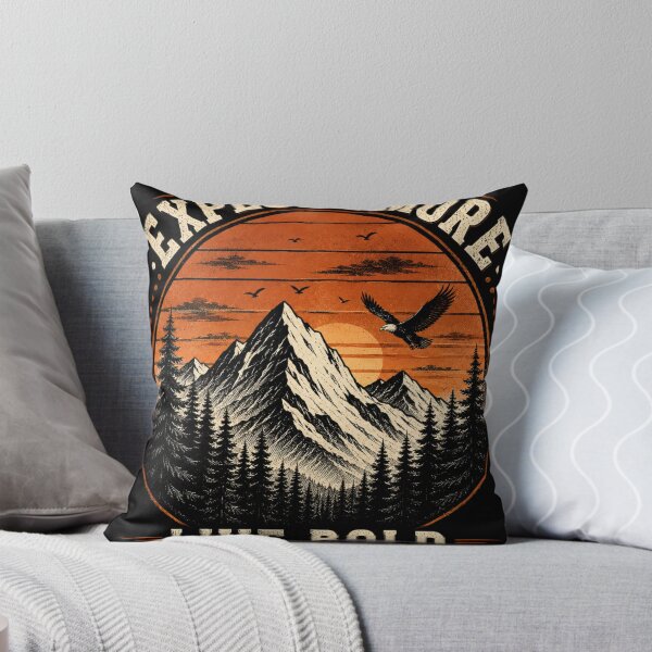 Item preview, Explore More Live Bold Vintage Wilderness Adventure designed and sold by TeeVibeHaus.