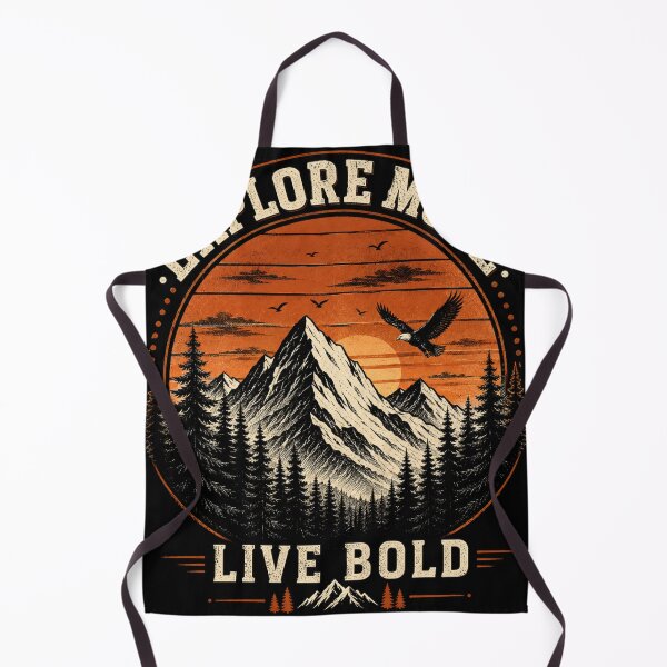 Item preview, Explore More Live Bold Vintage Wilderness Adventure designed and sold by TeeVibeHaus.