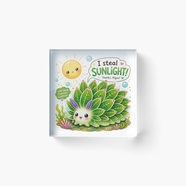 Item preview, I Steal Sunlight – Leaf Sheep designed and sold by mimiartes.