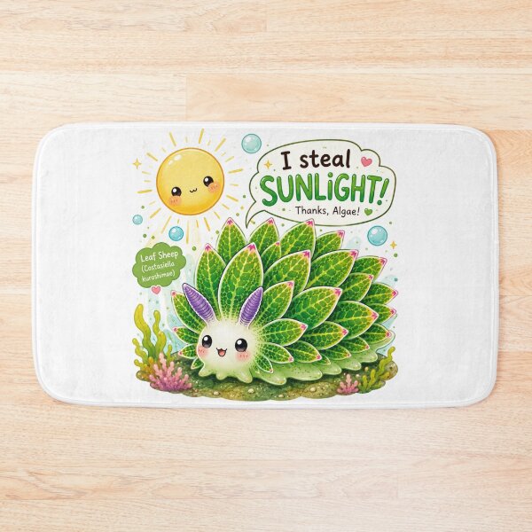 Item preview, I Steal Sunlight – Leaf Sheep designed and sold by mimiartes.