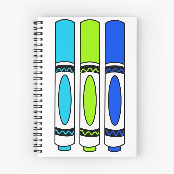 Item preview, Blue and Green Back to School Markers designed and sold by Abbey Polizzotto.