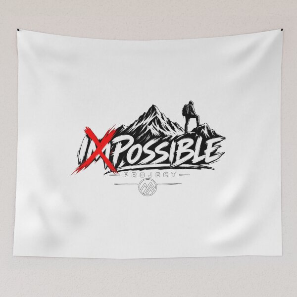 Item preview, Impossible Project – Mountain Climbing Motivation designed and sold by NAVOZKA.
