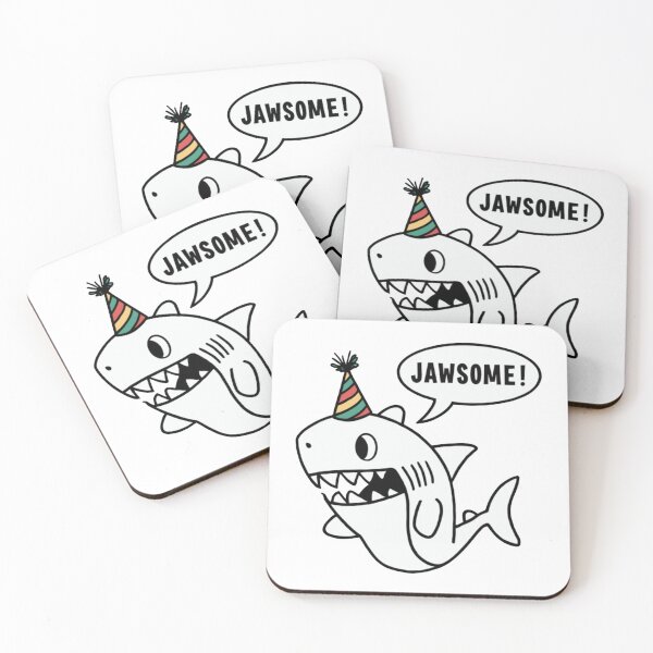 Item preview, Jawsome Silly Shark Funny Design designed and sold by nicholasbookerz.