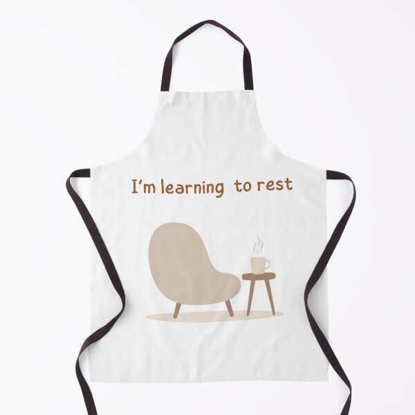 Item preview, I'm Learning To Rest Cozy Armchair designed and sold by Inka Moon Design.