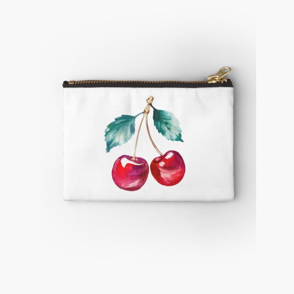 Item preview, Watercolor red cherries summer sweet fruits berries designed and sold by art-tee-ua.