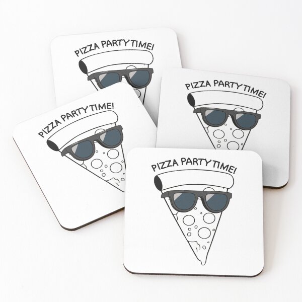 Item preview, Pizza Party Time Funny Design designed and sold by nicholasbookerz.