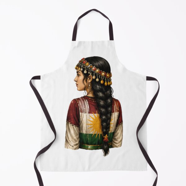 Item preview, Kurdish Woman Traditional Heritage Art designed and sold by DailyDoodlesBySumbul.