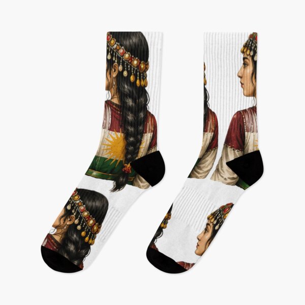 Item preview, Kurdish Woman Traditional Heritage Art designed and sold by DailyDoodlesBySumbul.