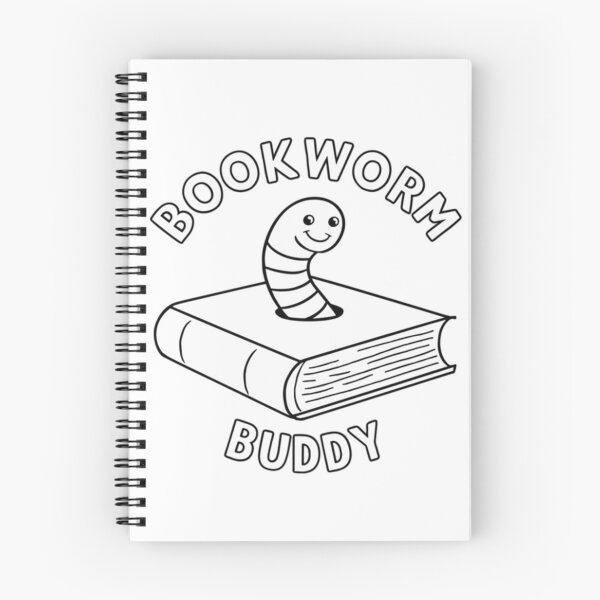 Item preview, Bookworm Buddy Cute Funny Design designed and sold by nicholasbookerz.
