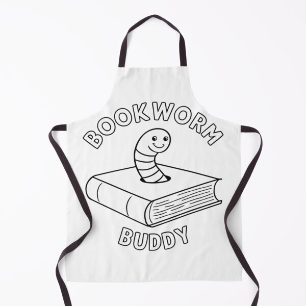 Item preview, Bookworm Buddy Cute Funny Design designed and sold by nicholasbookerz.
