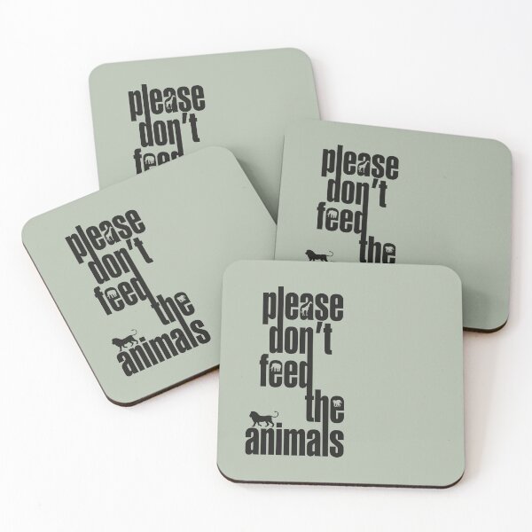 Item preview, Please Don't Feed The Animals designed and sold by GritFX.