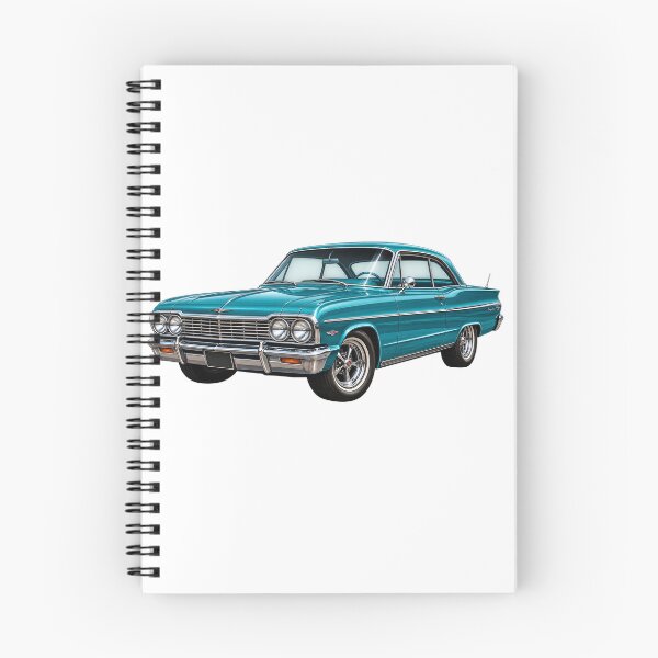 Item preview, Turquoise Classic Car – Vintage Retro Automobile Art designed and sold by TinyWeird.
