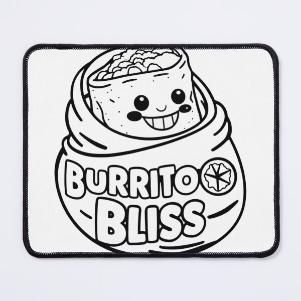 Item preview, Burrito Bliss Cozy Funny Design designed and sold by nicholasbookerz.