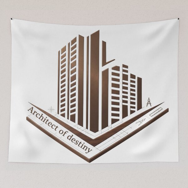 Item preview, Architect of Destiny - Modern Architecture Blueprint Gift designed and sold by Unique Gifts For Your Profession!.