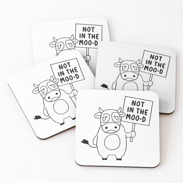 Item preview, Not In The Moo-d Funny Cow Design designed and sold by nicholasbookerz.