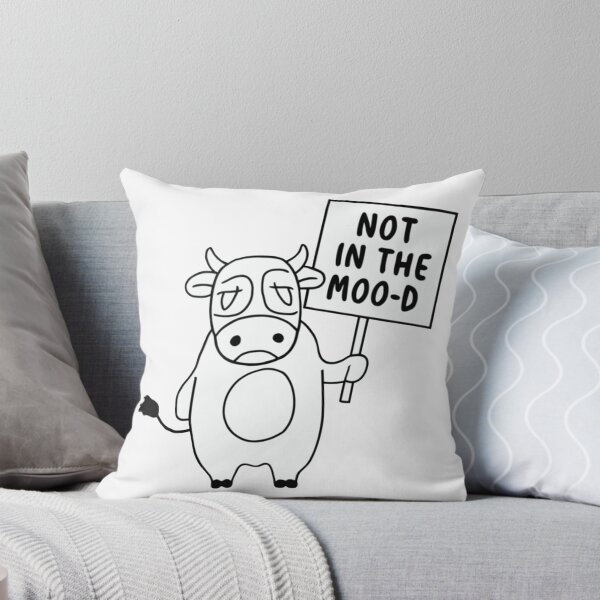 Item preview, Not In The Moo-d Funny Cow Design designed and sold by nicholasbookerz.