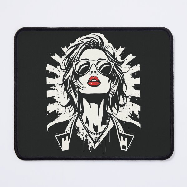 Item preview, Retro Pop Art Sunglasses Woman Graphic designed and sold by ERODED SELF.